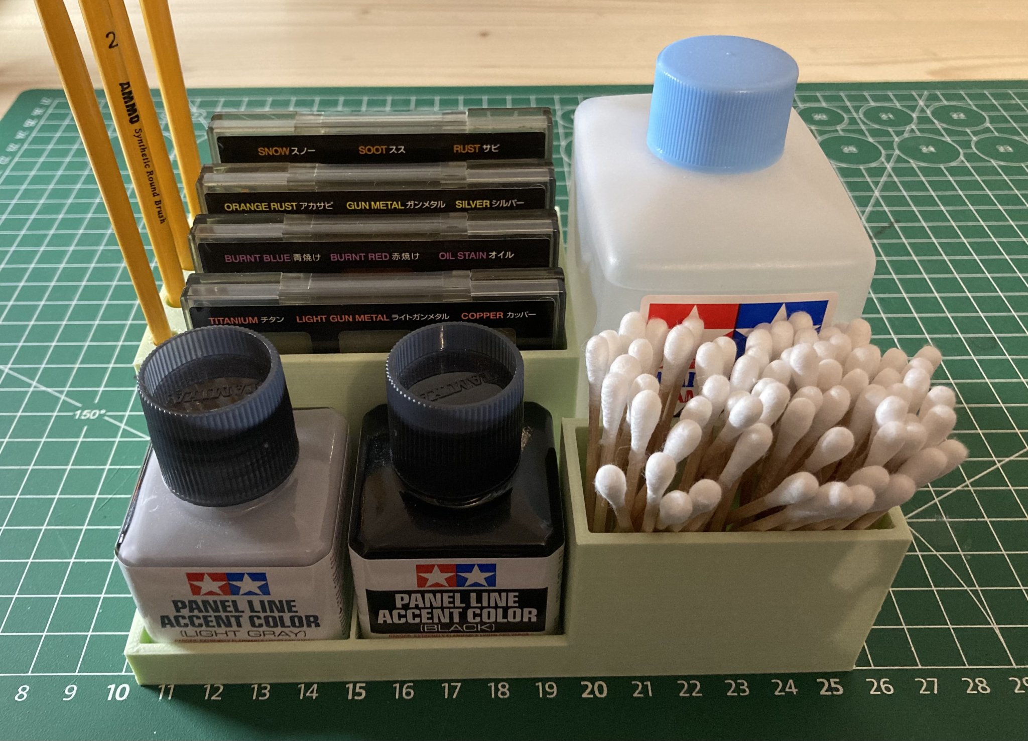 Bộ tổ chức dụng cụ weathering Tamiya