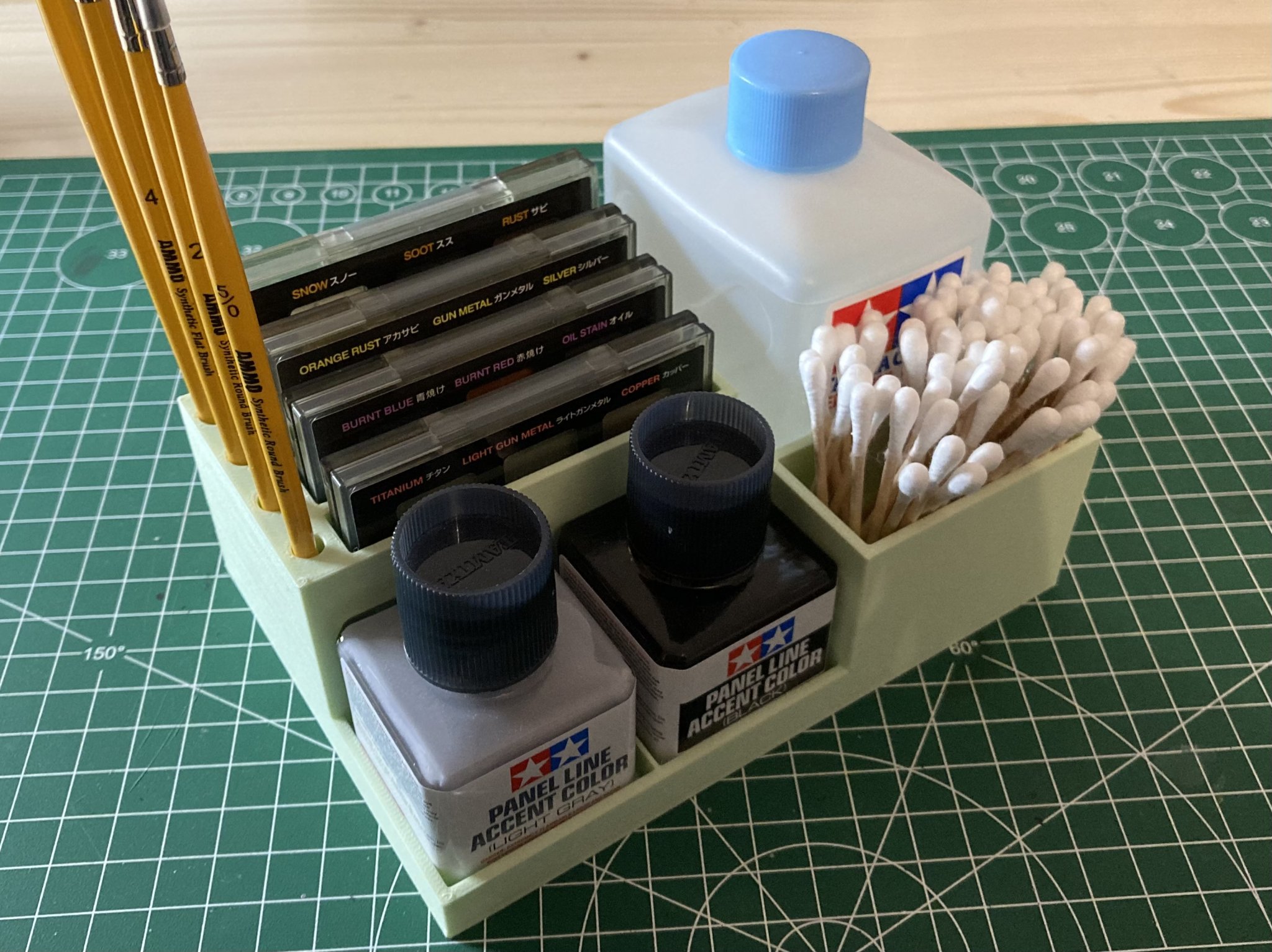 Bộ tổ chức dụng cụ weathering Tamiya