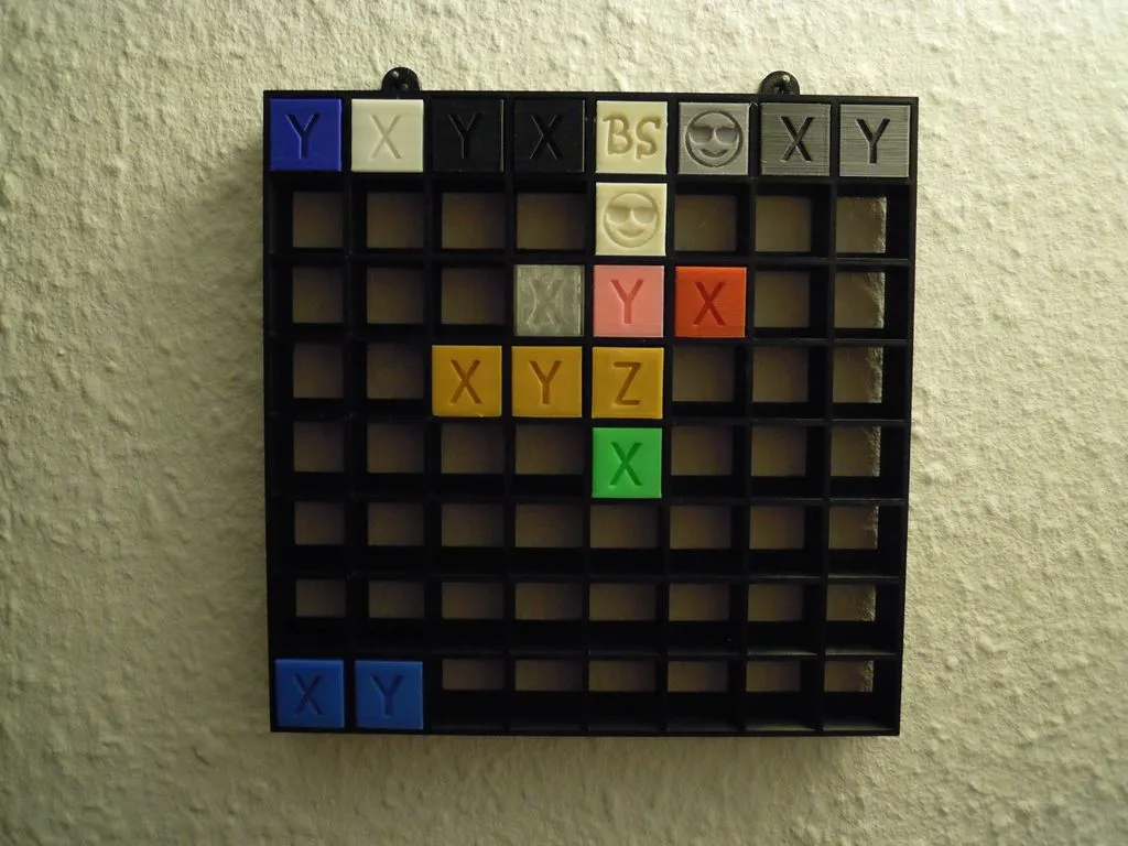 Giá đỡ hình khối hiệu chuẩn treo tường