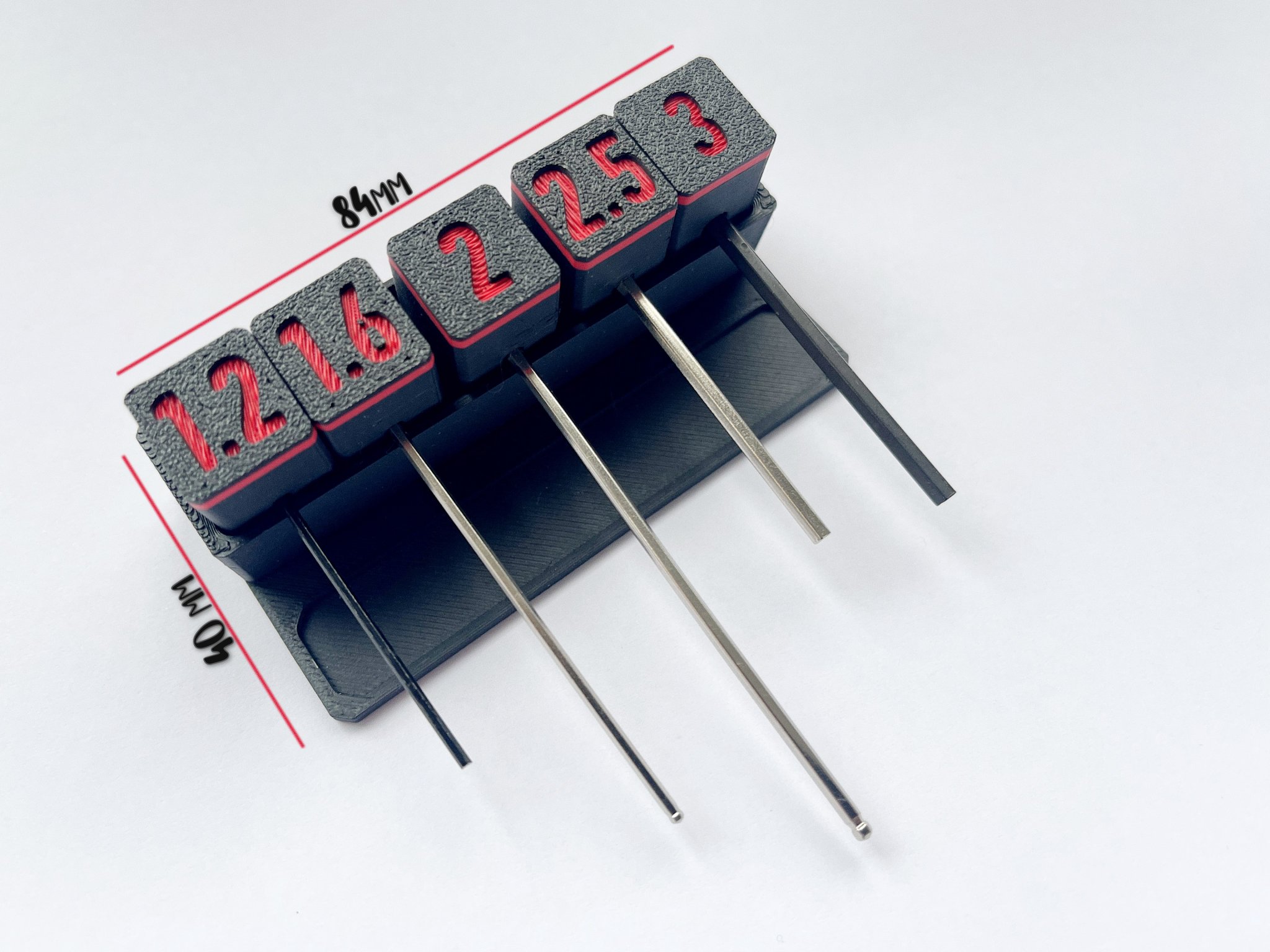 Cán chìa khóa Allen với hỗ trợ tùy chọn cho in nhanh