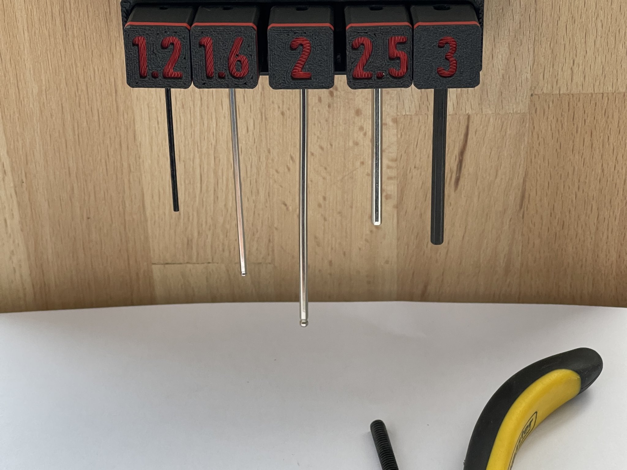 Cán chìa khóa Allen với hỗ trợ tùy chọn cho in nhanh