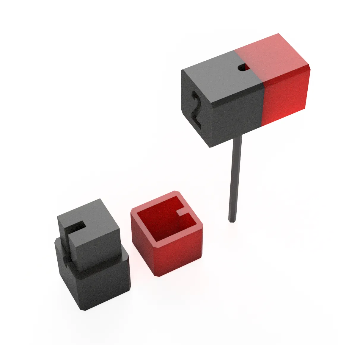 Cán chìa khóa Allen với hỗ trợ tùy chọn cho in nhanh