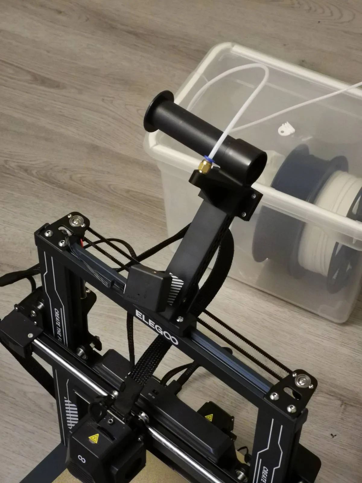 Giá đỡ cuộn filament PTFE cho máy in Elegoo Neptune 4 Pro