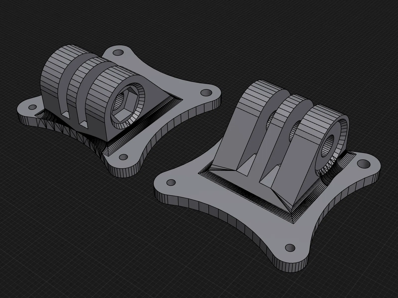 Giá đỡ GoPro đa năng AOS M2/M3 cho khung Cine25