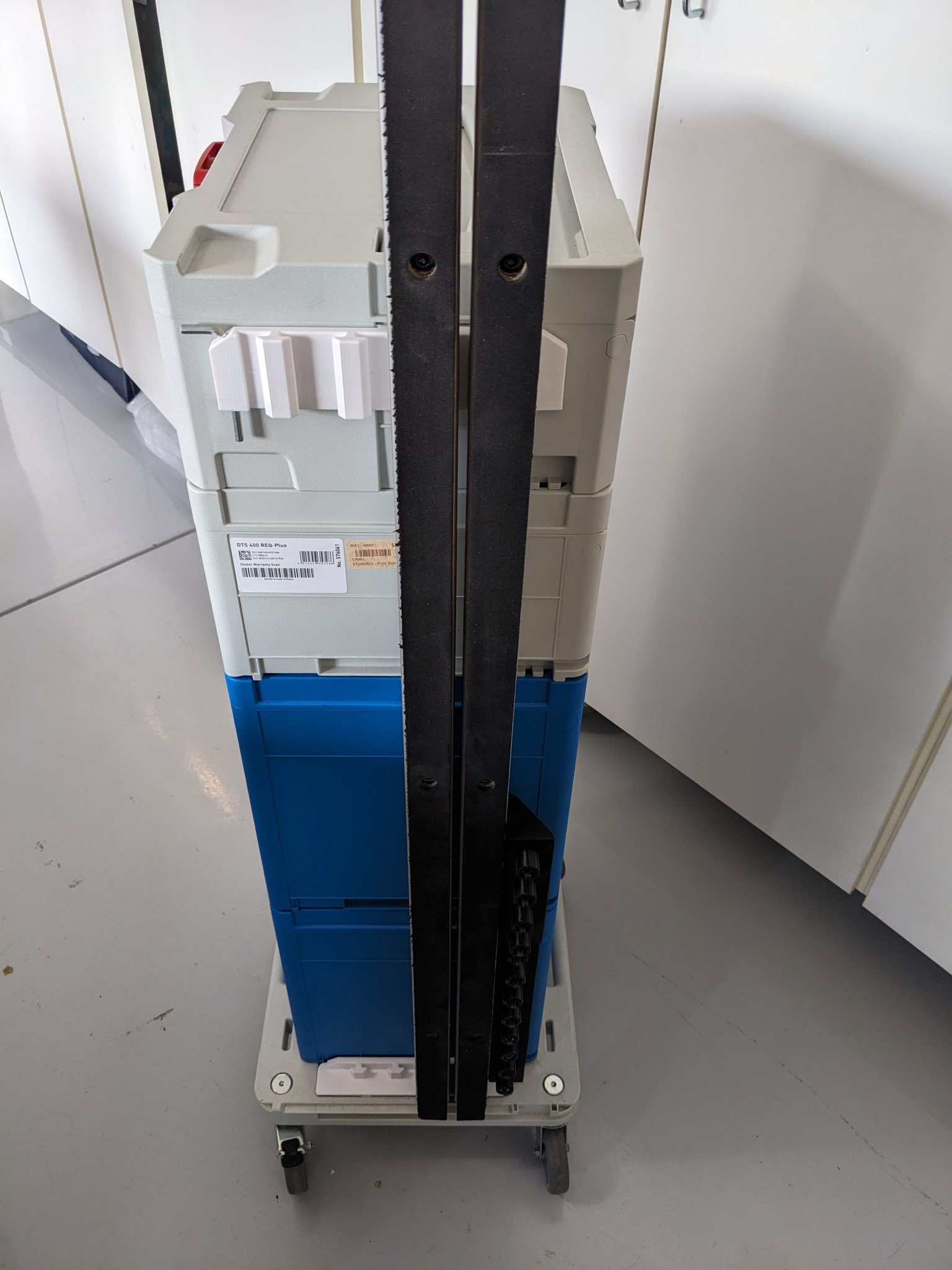 Giá đỡ Systainer cho thanh nhôm 4040 với xe Systainer mới