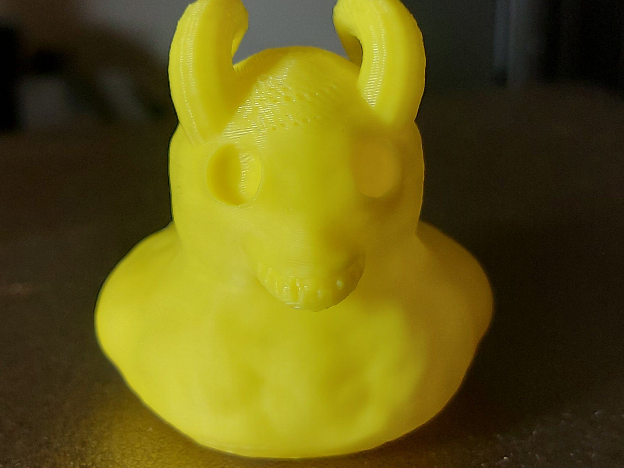 Vịt cao su quỷ dữ 5cm