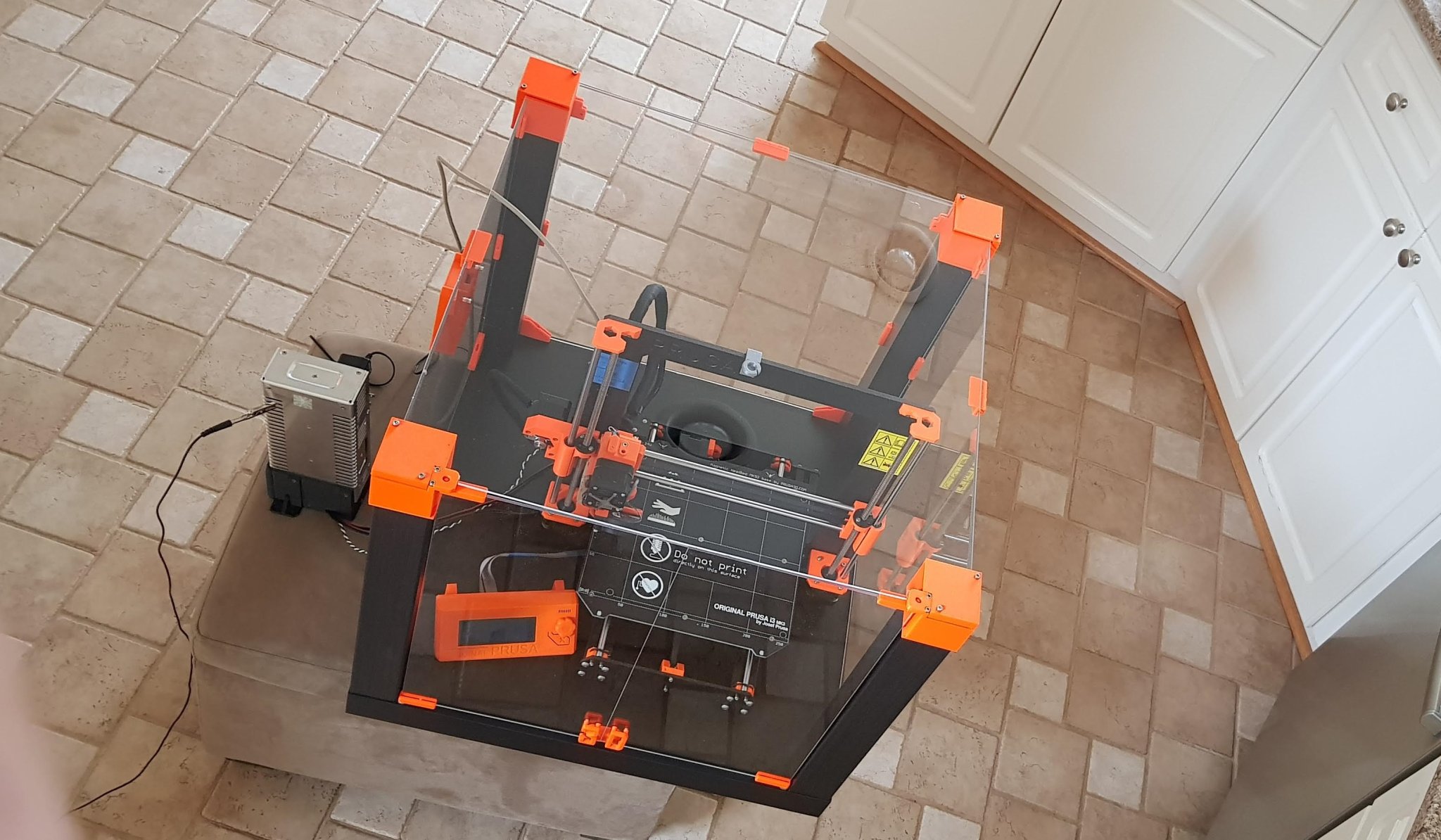 Vỏ bảo vệ Prusa MK3/MK4 làm từ bàn IKEA LACK