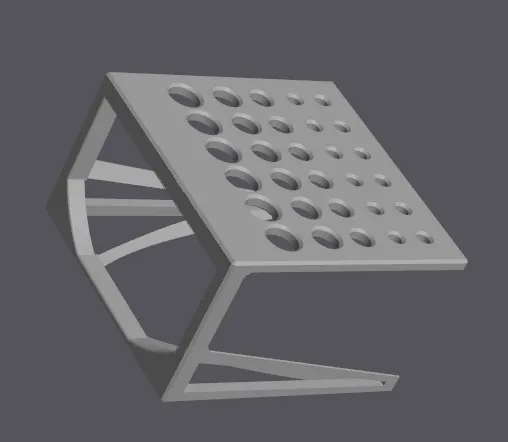 Giá đỡ khô cho cọ vẽ với đường kính tay cầm 5-12 mm