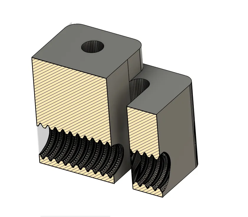 Núm chống lùi TR8x4 cho giường CNC3018