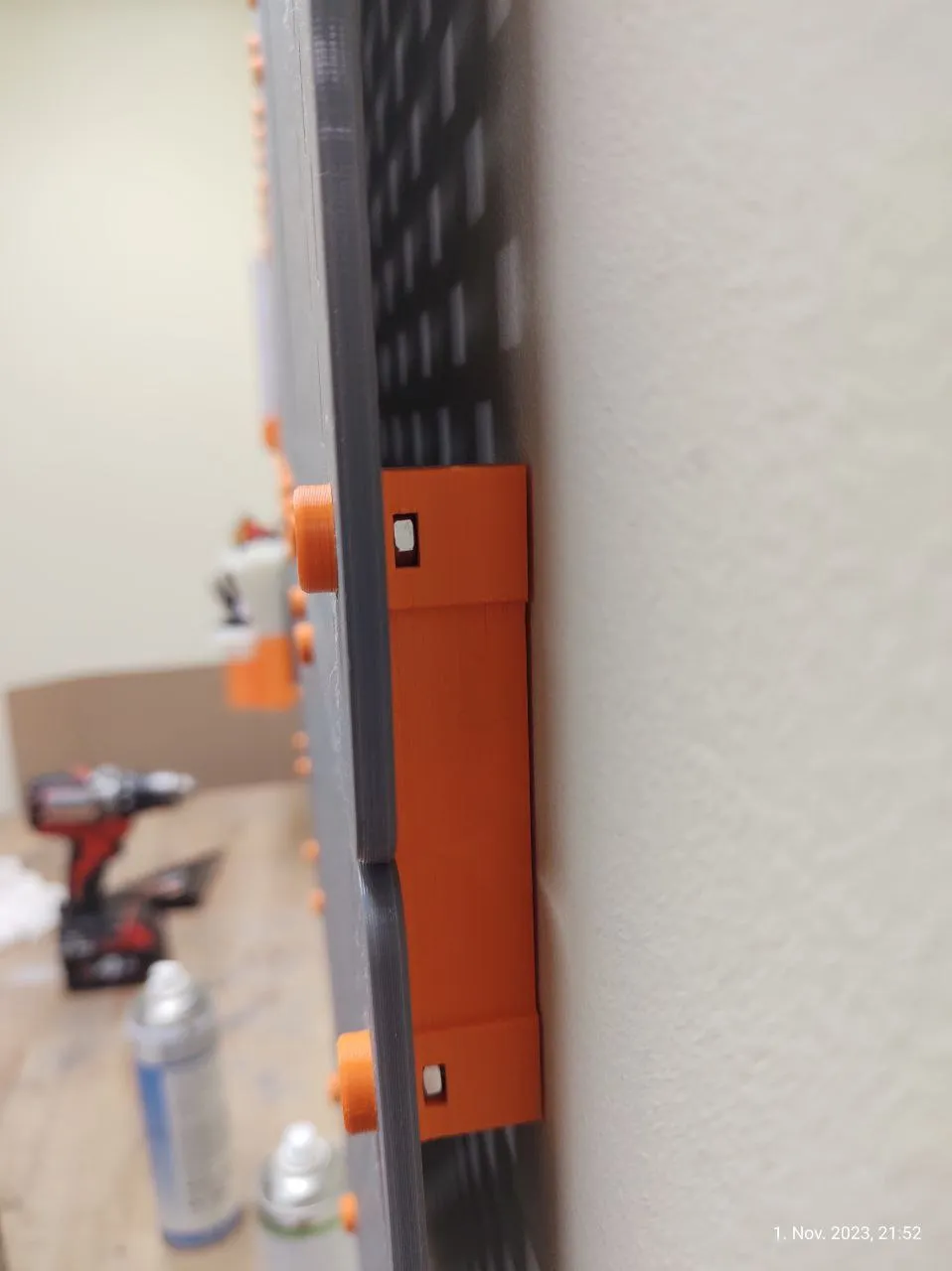 Kết nối dọc cho bảng Skadis kích thước 280x280