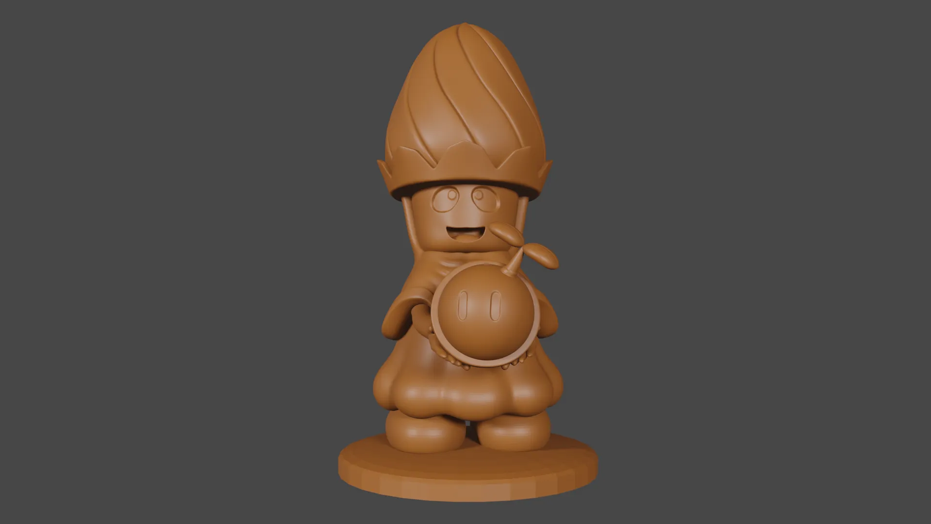 Nhân vật Mario Wonder phong cách Poplin cho DnD tabletop