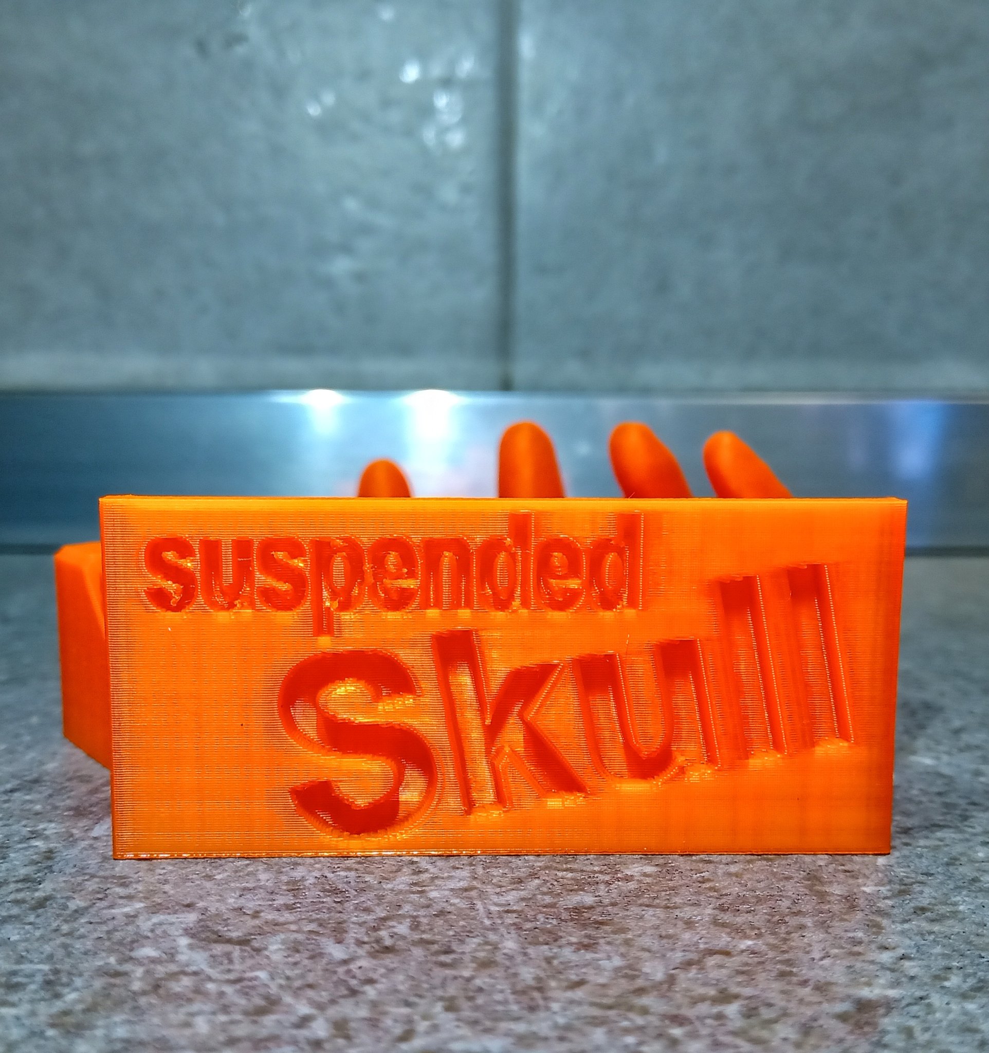 Đầu lâu treo nghệ thuật với chi tiết tinh xảo