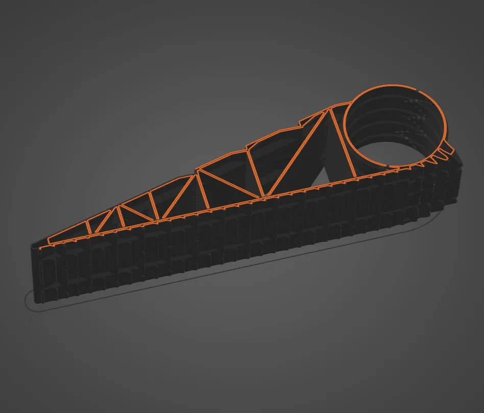 Cái chặn cửa hình bình hoa chế tạo từ trục đơn giản