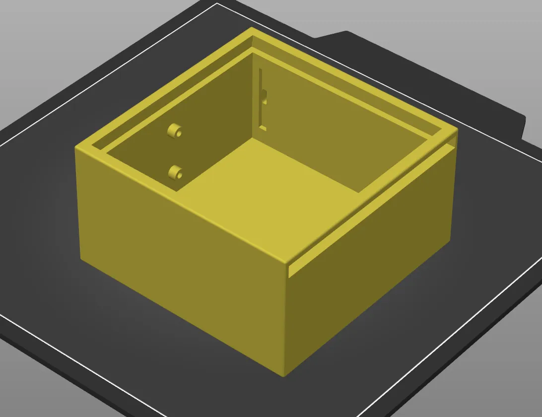 Hộp đèn litophane cho 1-2 tranh lithography 100mm x 100mm x 5mm