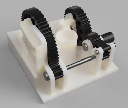 Đường chạy bi cơ khí V4 cho mô hình in 3D