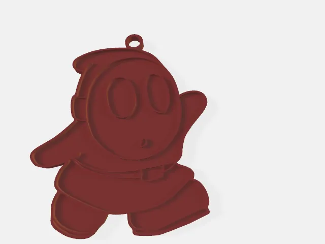 Dây chuyền/khóa chìa Shyguy dễ in bằng nhựa