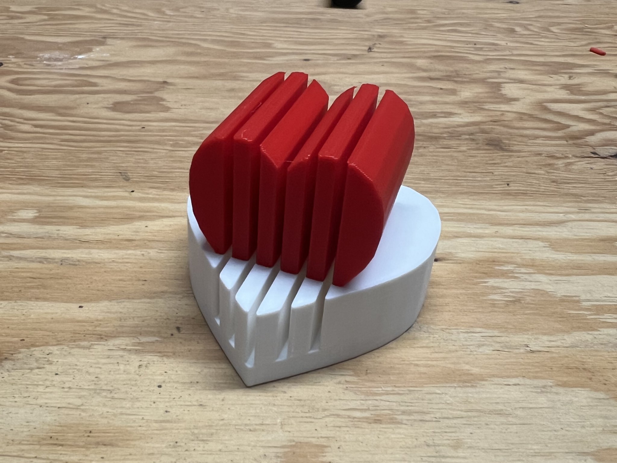 Giá đỡ bàn in Low Poly cho 5 tấm build plate