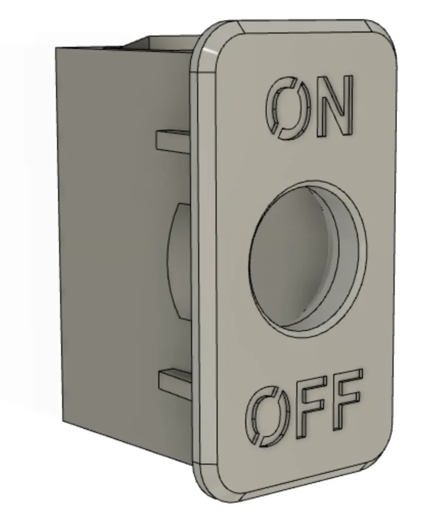 Giá đỡ công tắc gạt 12mm cho xe Toyota