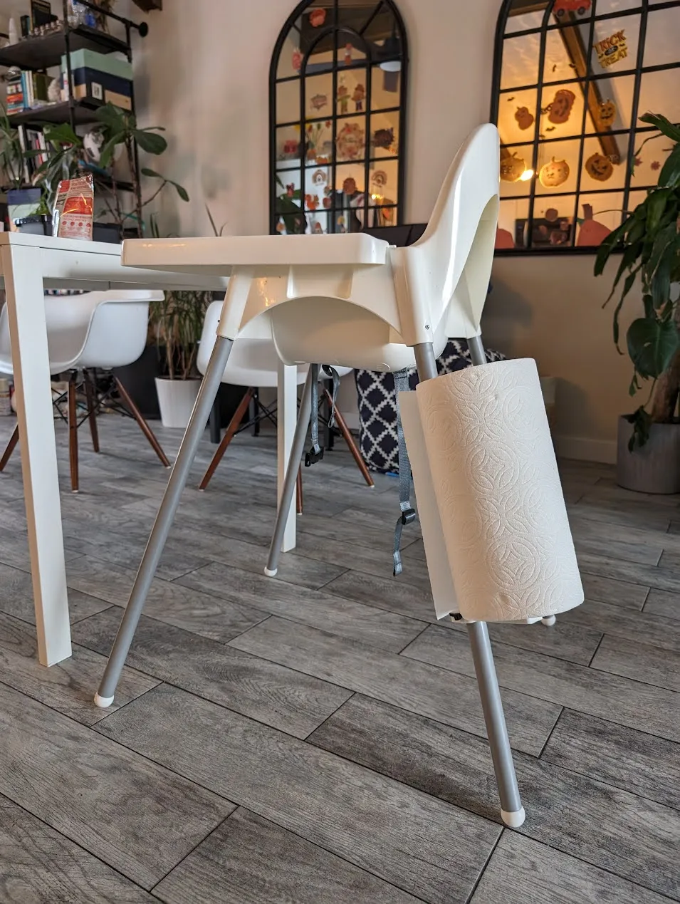 Giá đỡ giấy ăn cho ghế cao Ikea Antilop