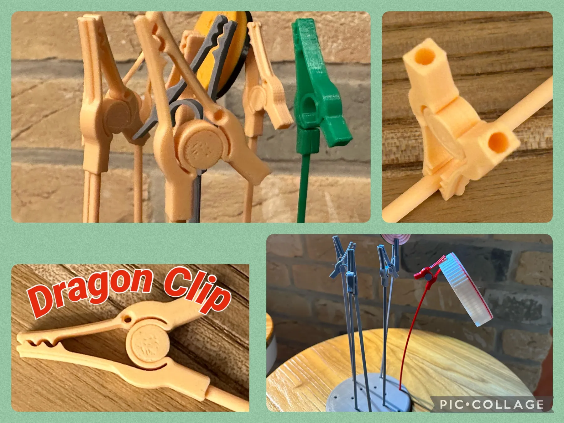 Kẹp rồng đa năng cho máy in 3D và sơn phun