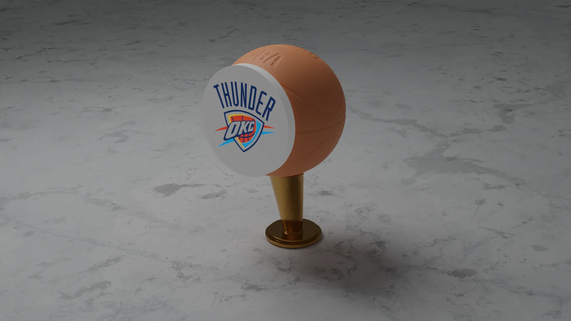 Khung logo bóng rổ đa màu sắc cho đội yêu thích