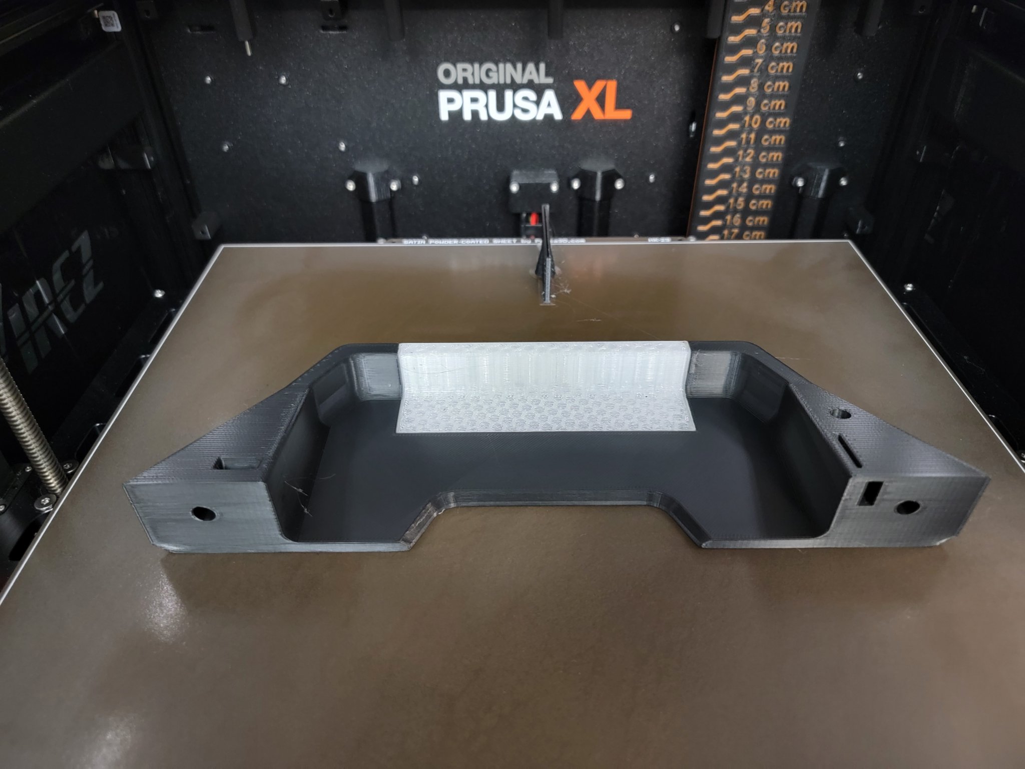 Bộ bảo vệ màn hình Prusa XL của Guym với đèn LED xuyên sáng