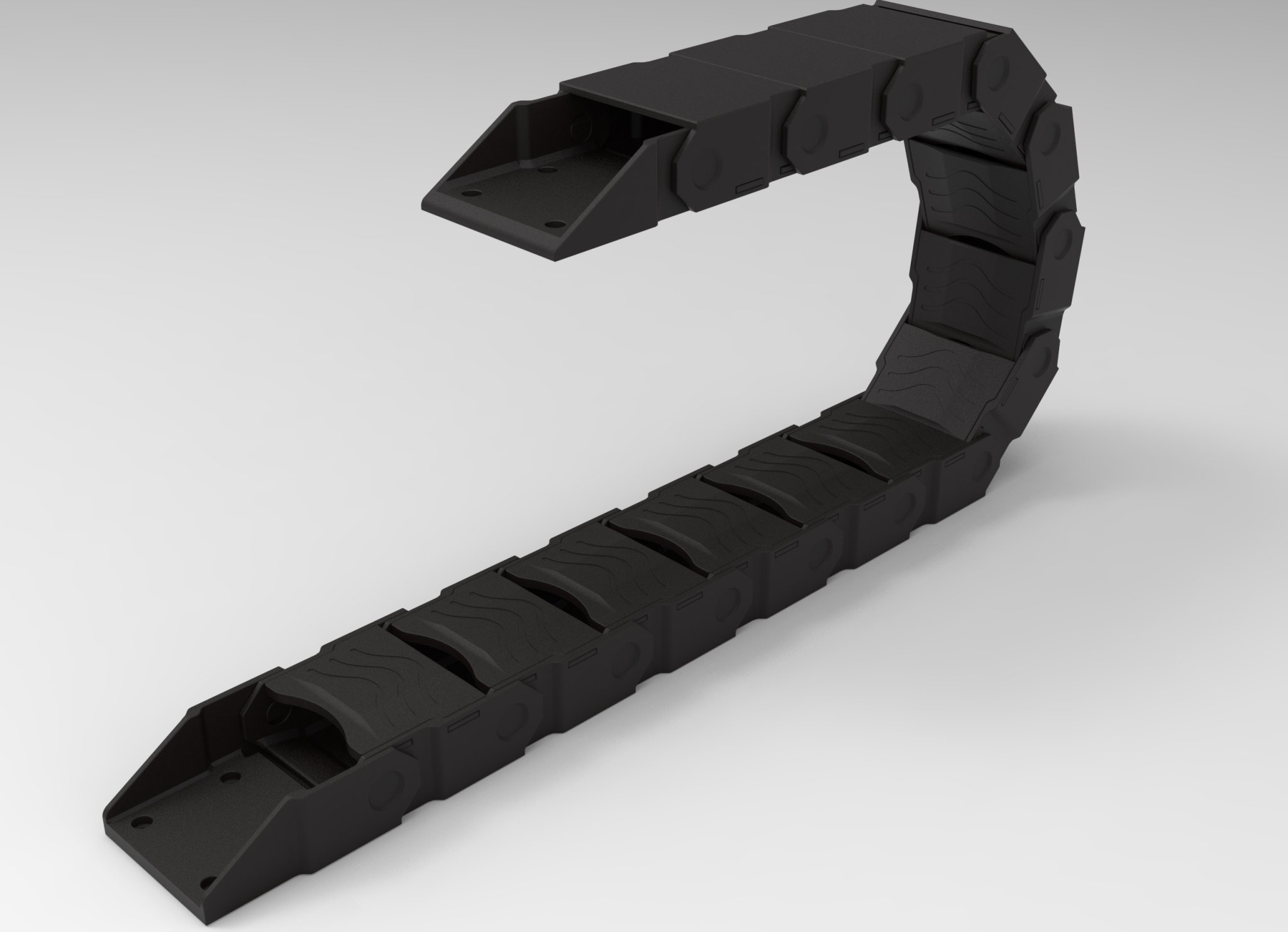 Chuỗi kéo cáp bán kín 49x21mm cho máy tiện