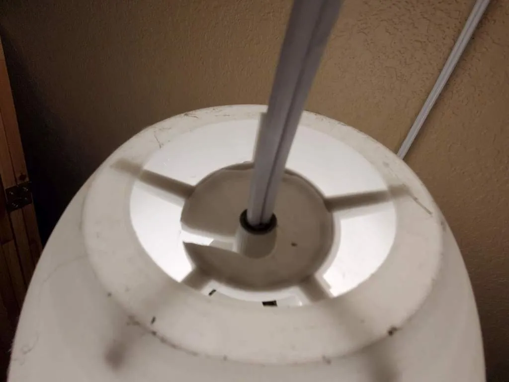 Đèn chụp hình trứng treo ánh sáng