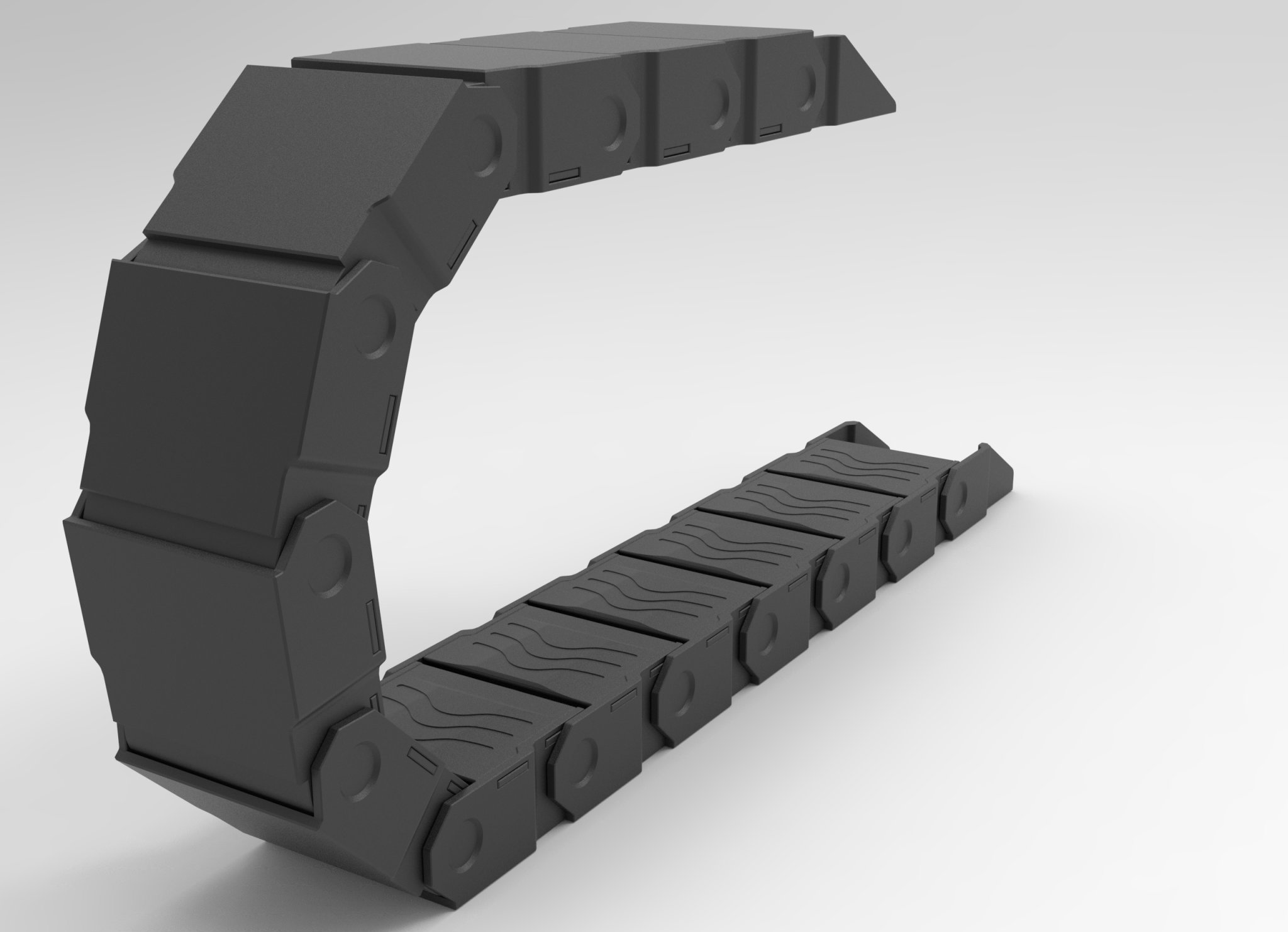 Chuỗi kéo cáp bán kín 49x21mm cho máy tiện