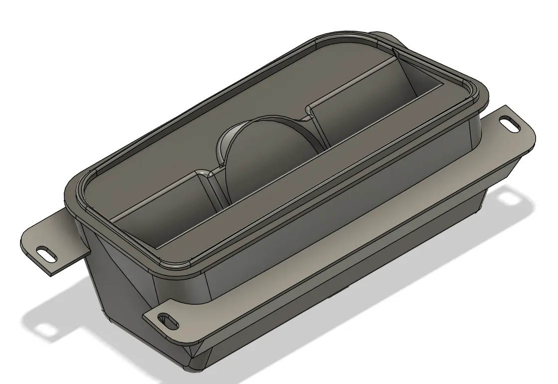 Sạc không dây BMW E9x cho iPhone 14 Pro Max với vỏ Otterbox