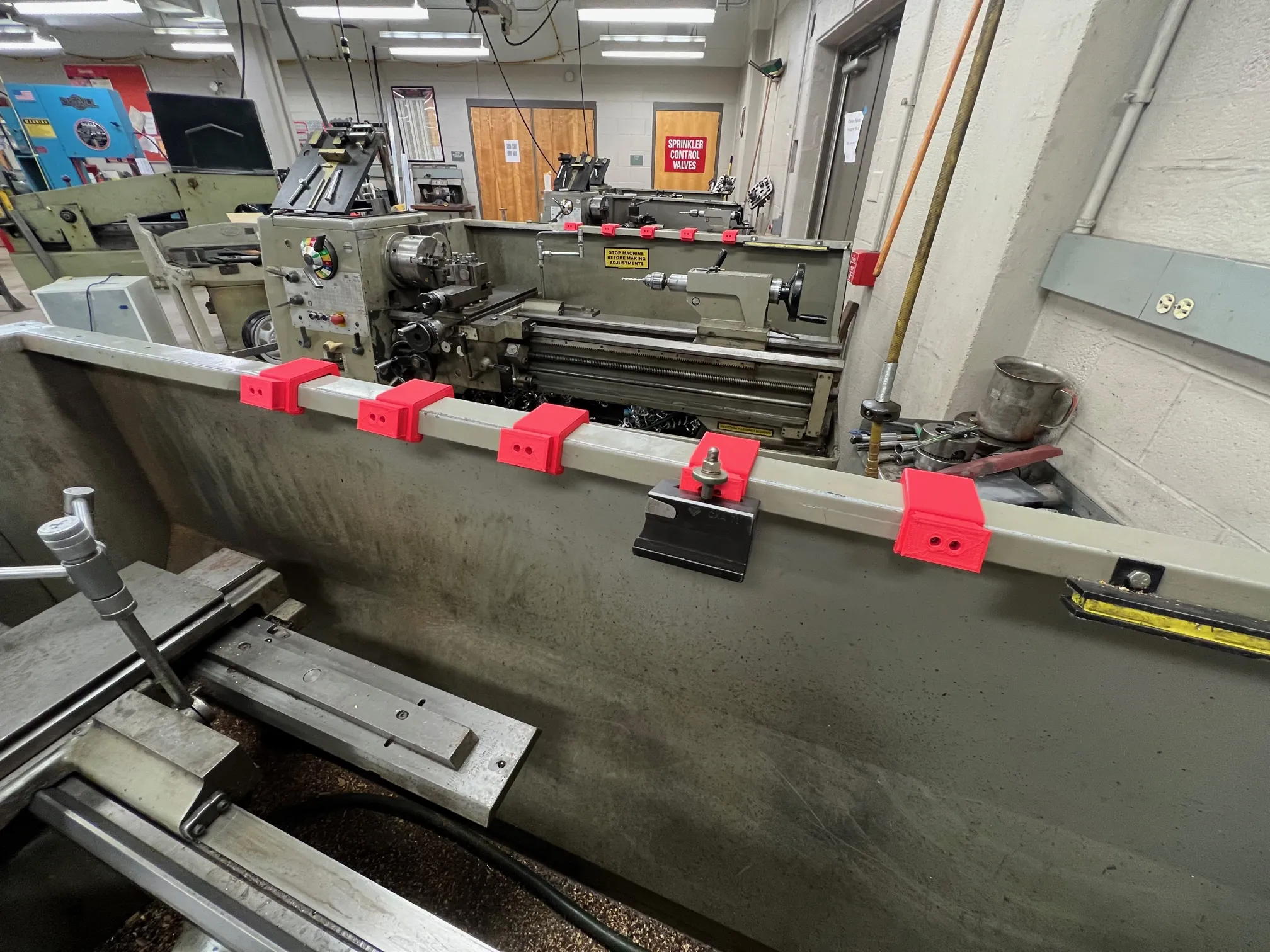 Giá đỡ công cụ thay đổi nhanh cho máy tiện Clausing