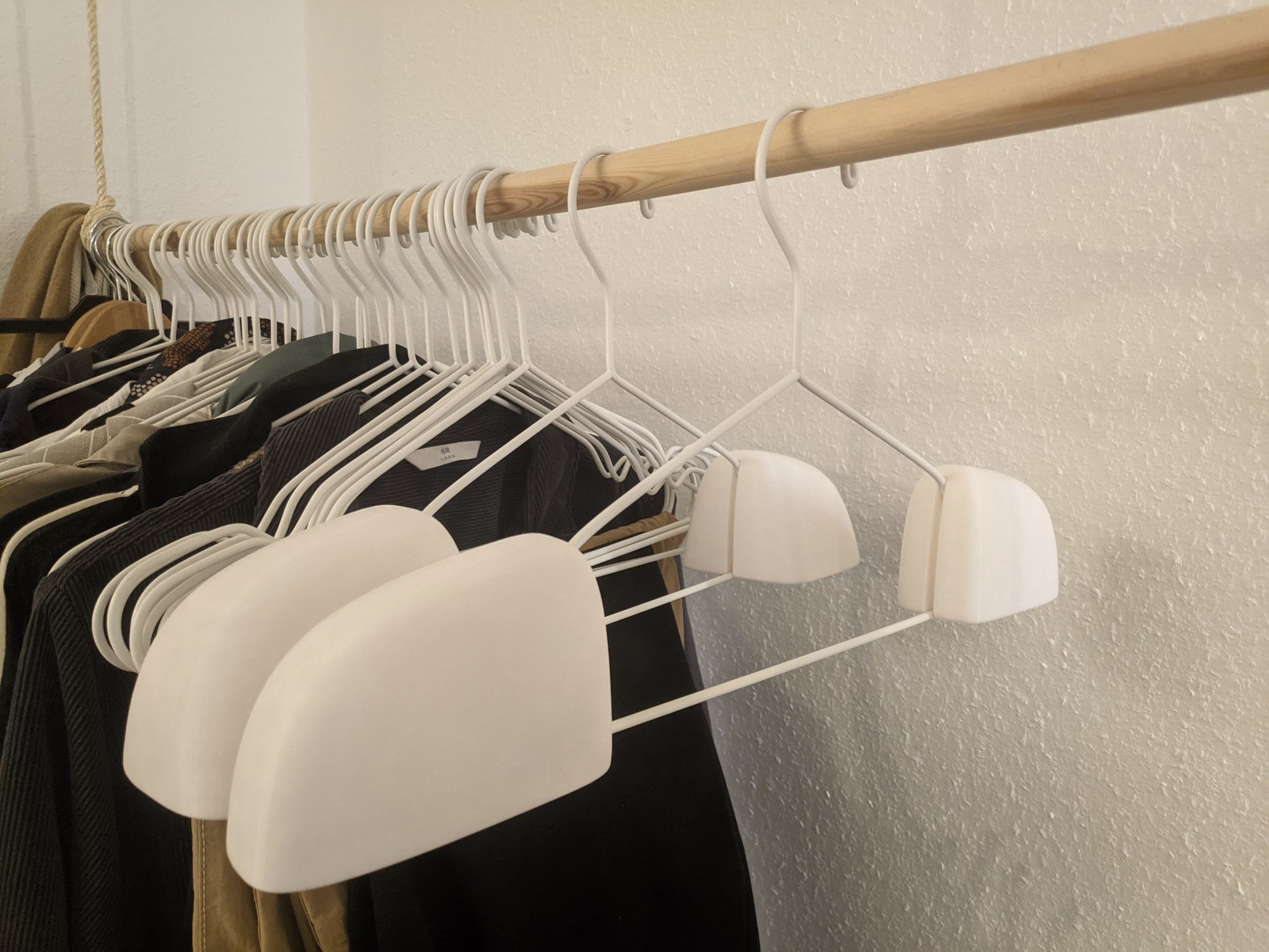 Mở rộng giá treo quần áo IKEA STAJLIG chống trượt