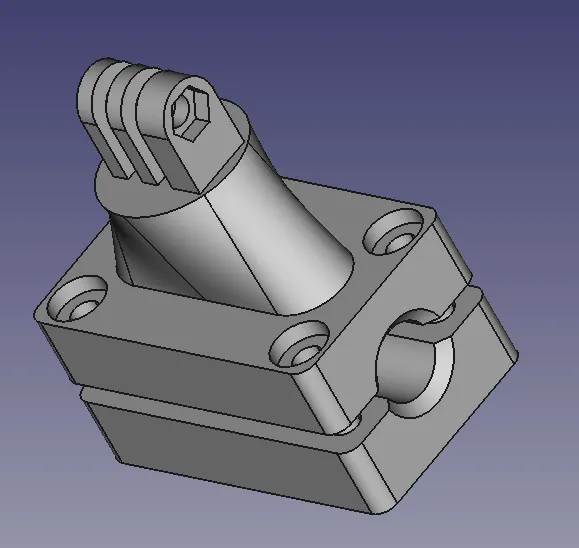 Giá đỡ GOpro cho thanh xà 11,5 mm