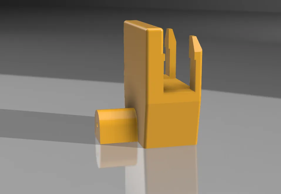 Giá đỡ cảm biến hết filament cho Ender 3 với trục X di động