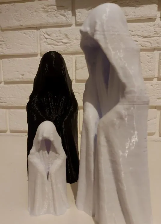 Tượng Phật Tử Ma theo phong cách Dementor