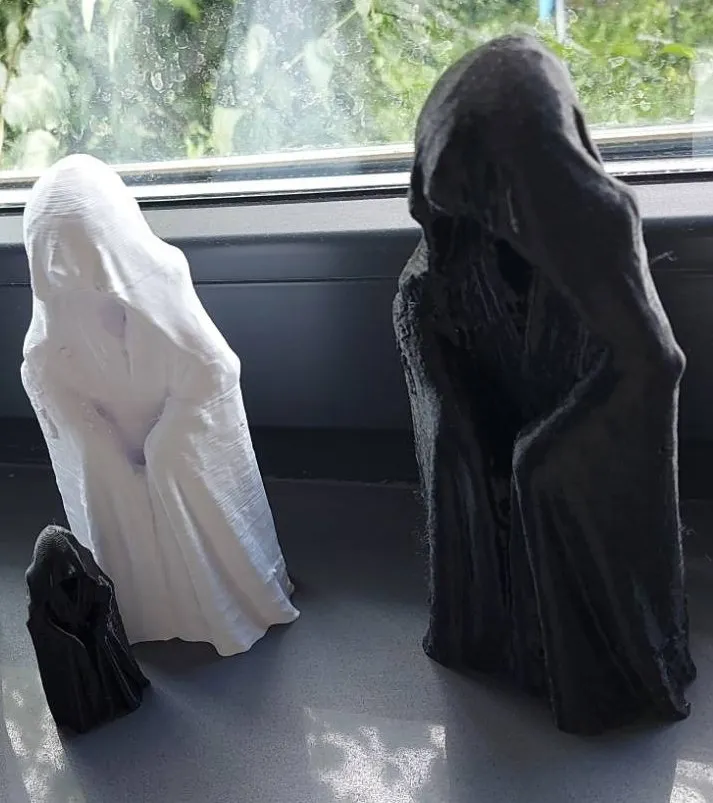 Tượng Phật Tử Ma theo phong cách Dementor