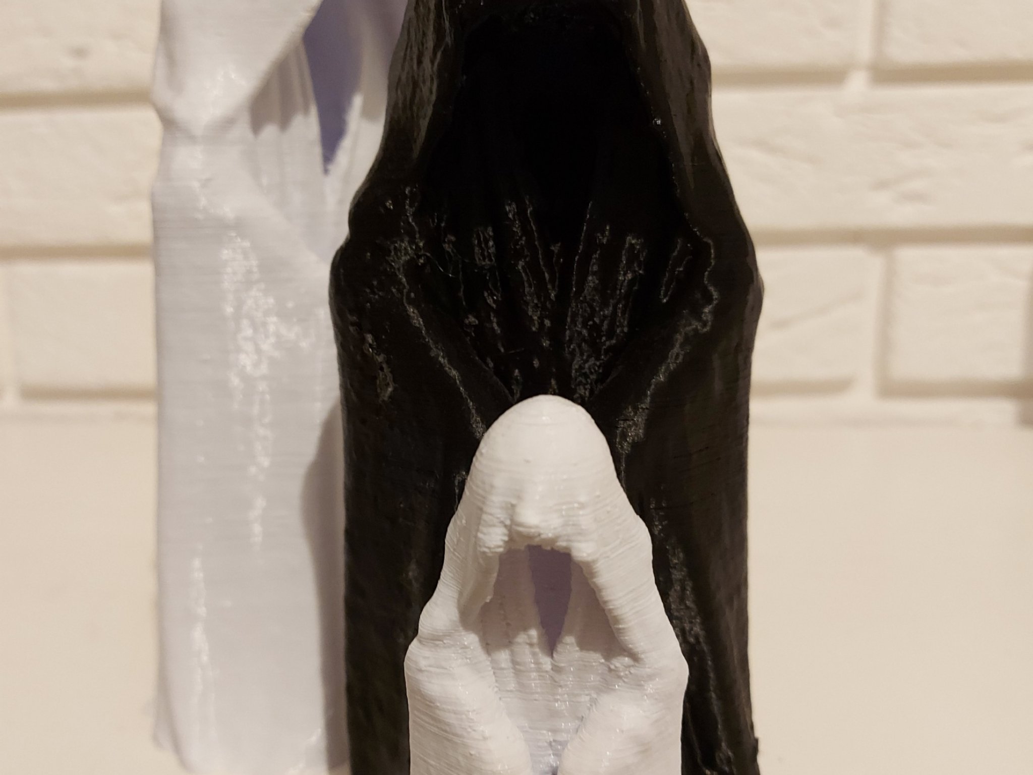 Tượng Phật Tử Ma theo phong cách Dementor