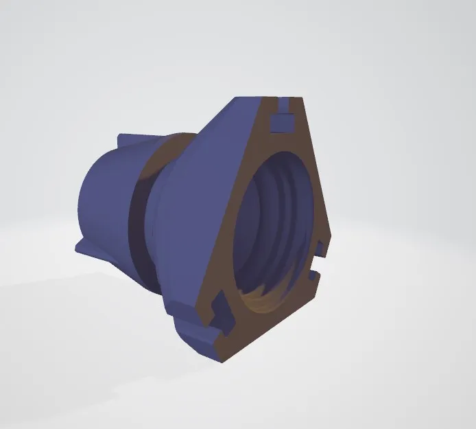 Vòi phun thay thế cho tên lửa nước chai 2L "StratoFins