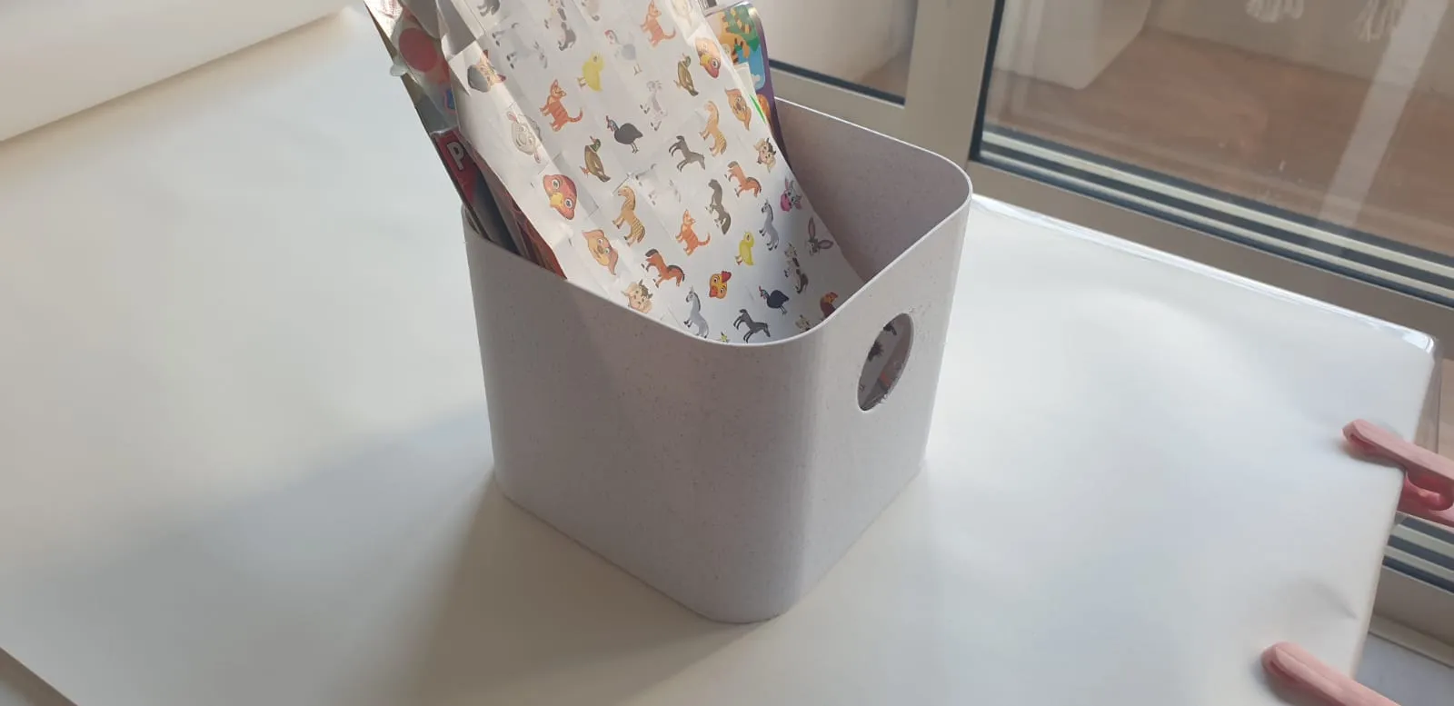 Containers không nắp cho kệ VATTENKAR của Ikea