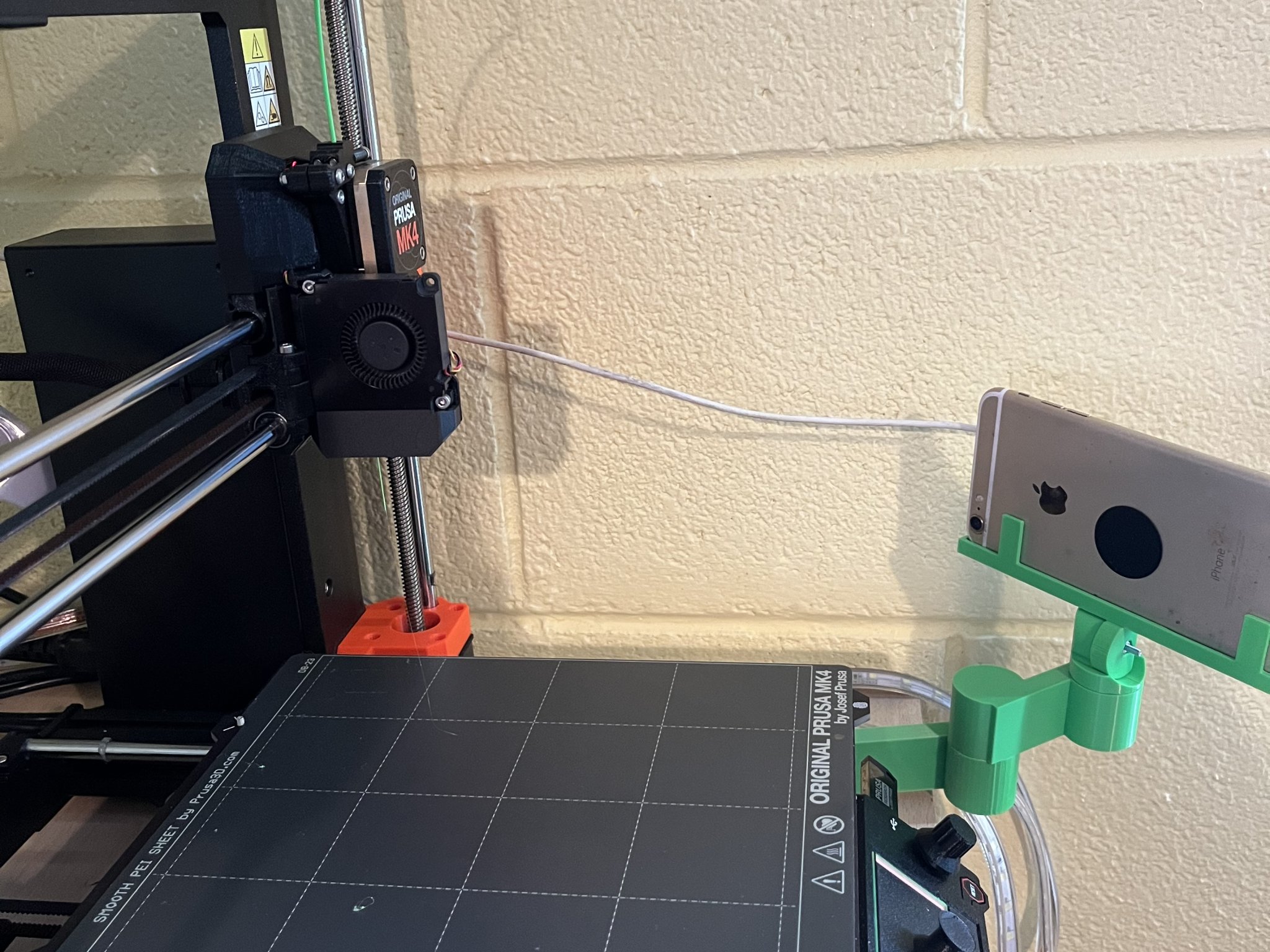 Giá đỡ camera iPhone mk4 cho webcam Prusa Connect