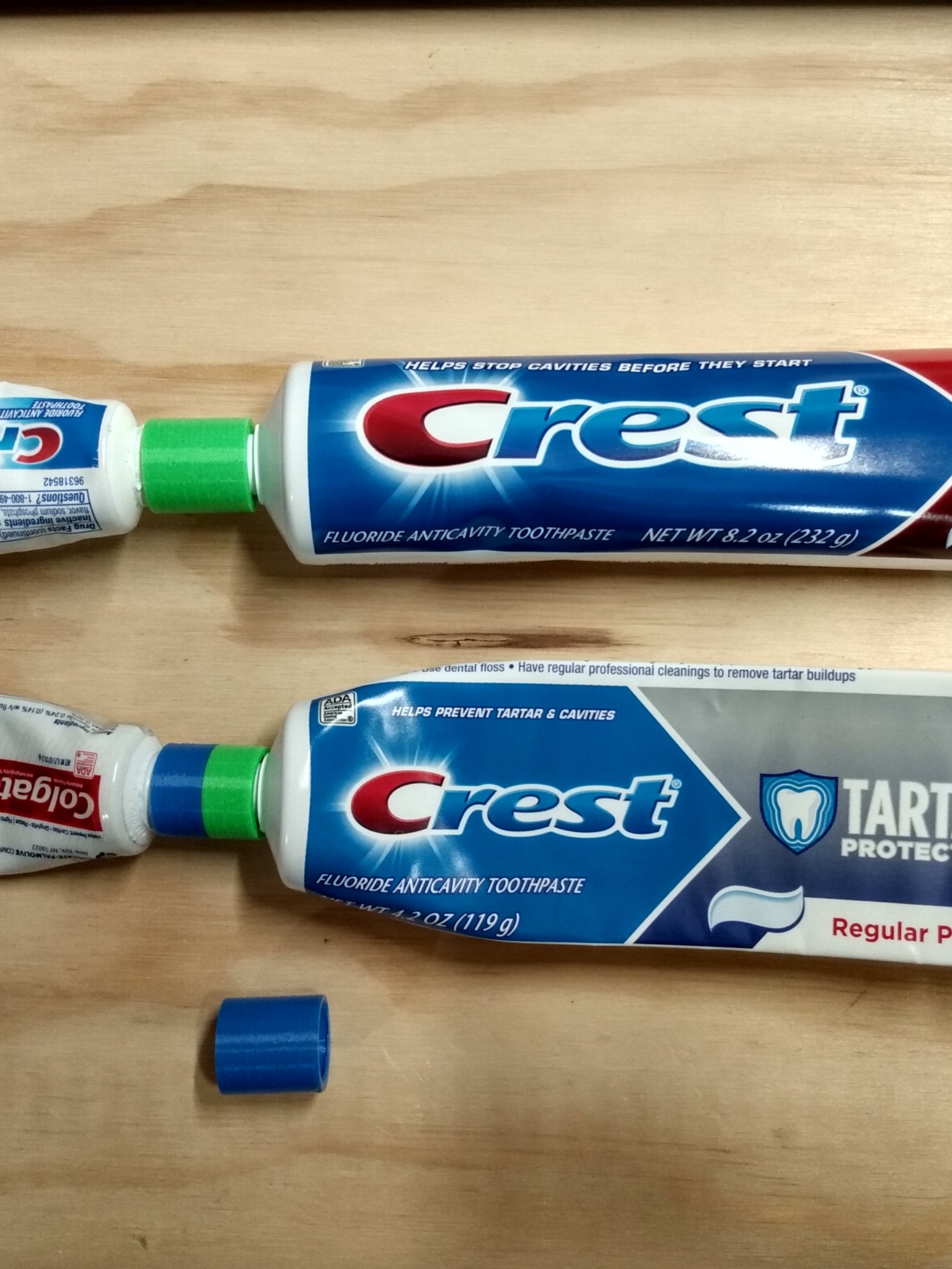 Ống chuyển đổi kem đánh răng du lịch từ ống lớn