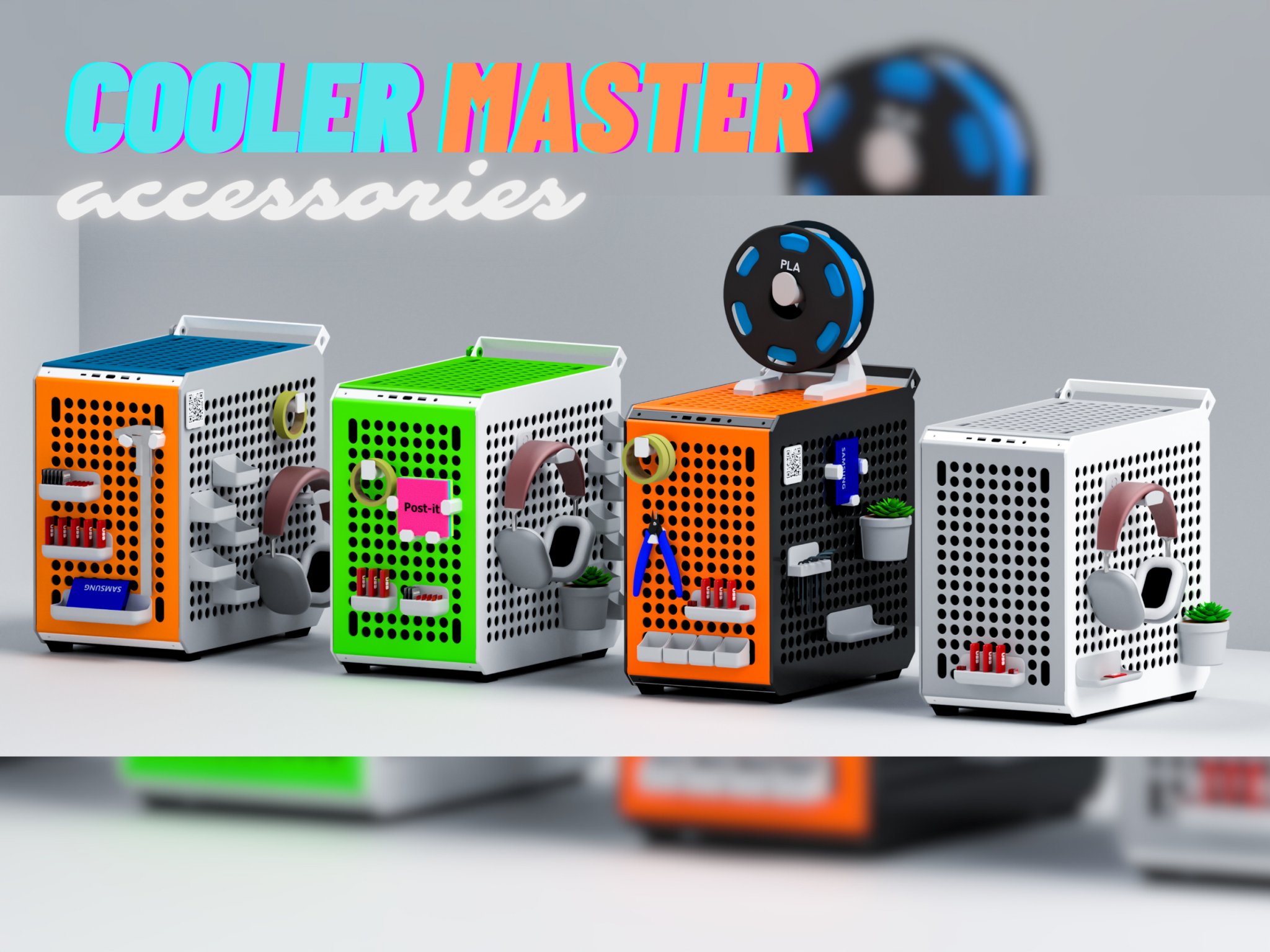 Phụ kiện hữu ích cho Cooler Master QUBE 500