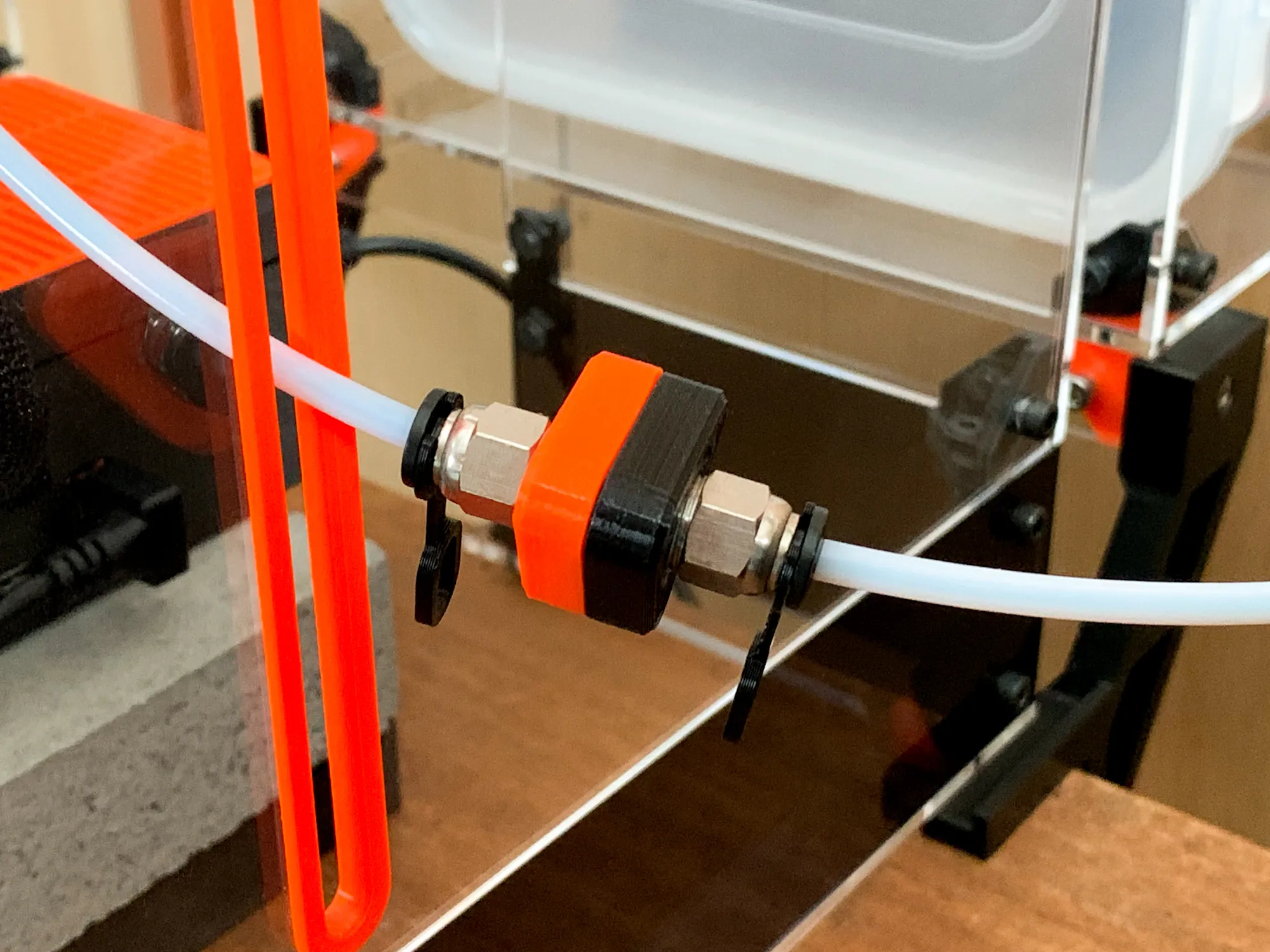 Kết nối ống PTFE từ tính cho coupler PC4-M10