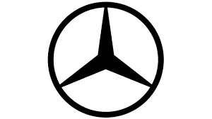 Biểu tượng Mercedes nổi bật trong thiết kế hiện đại