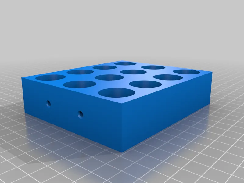 Giá đỡ collet ER20 cho 12 collet treo tường và để bàn