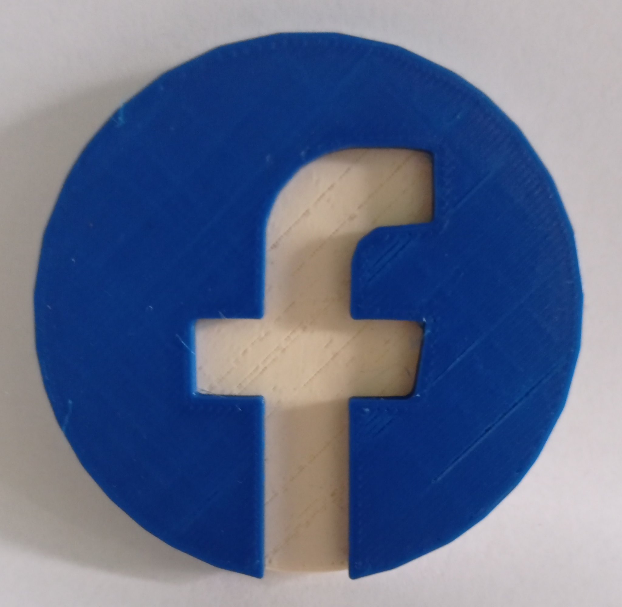 Biểu tượng Facebook với thiết kế 3D độc đáo