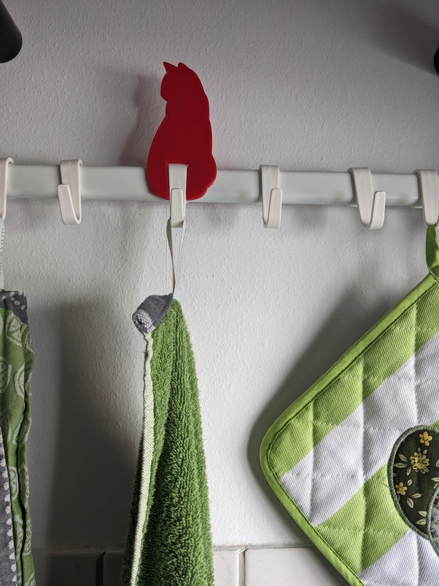 Decal mèo cho giá treo Sunnersta của IKEA