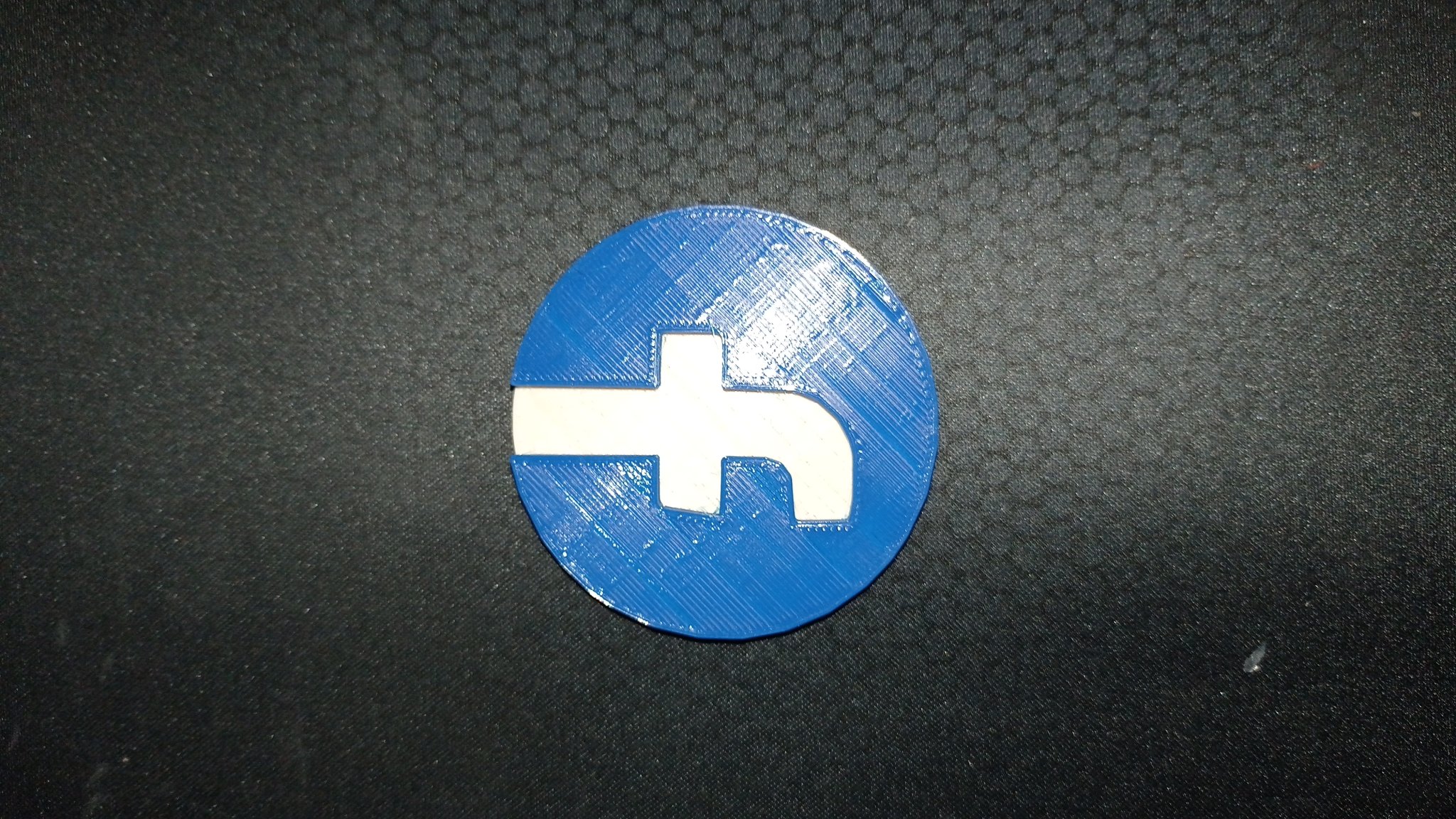 Biểu tượng Facebook với thiết kế 3D độc đáo