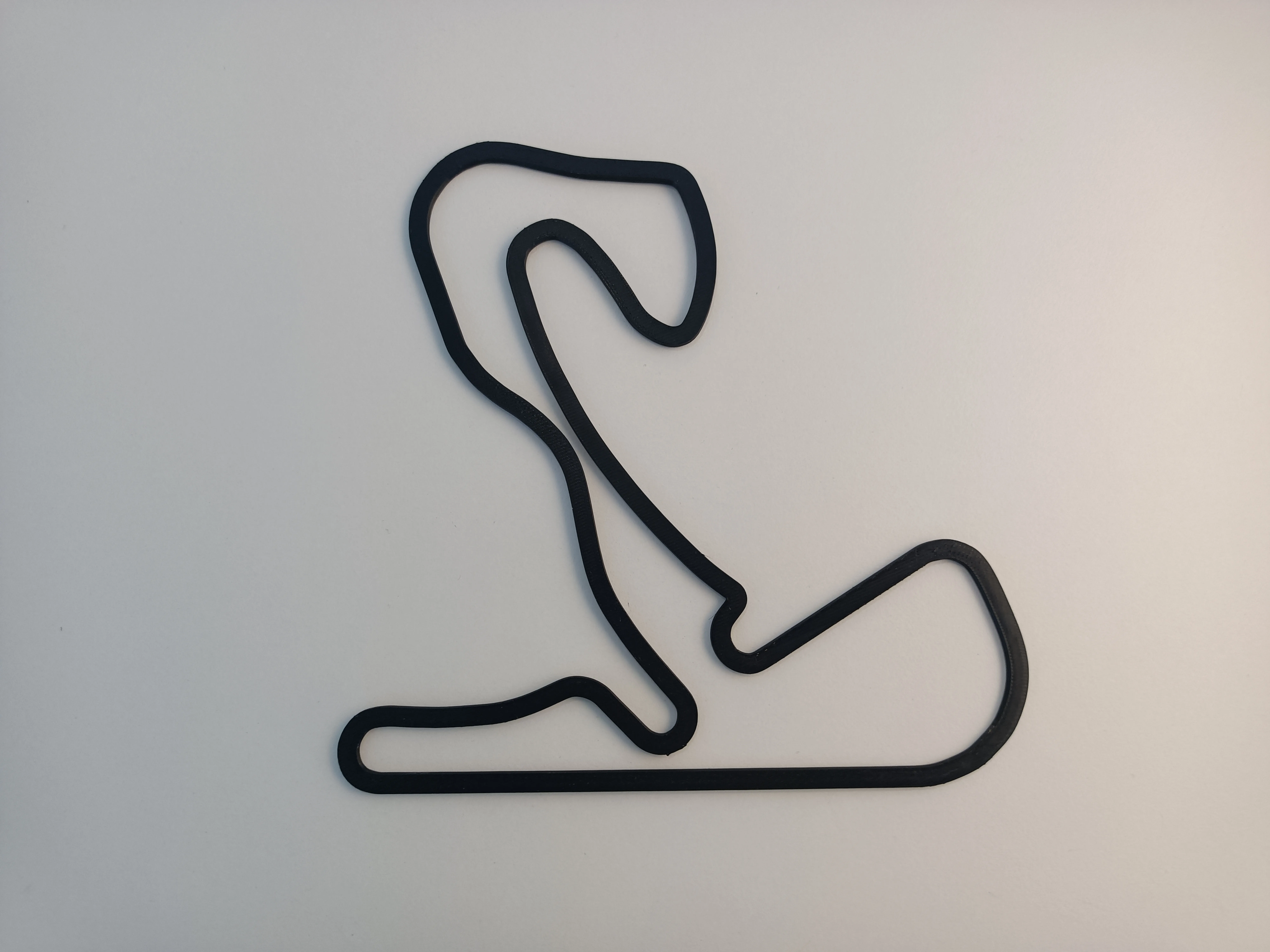 Mô hình chi tiết Circuit Zandvoort kích thước 17cm