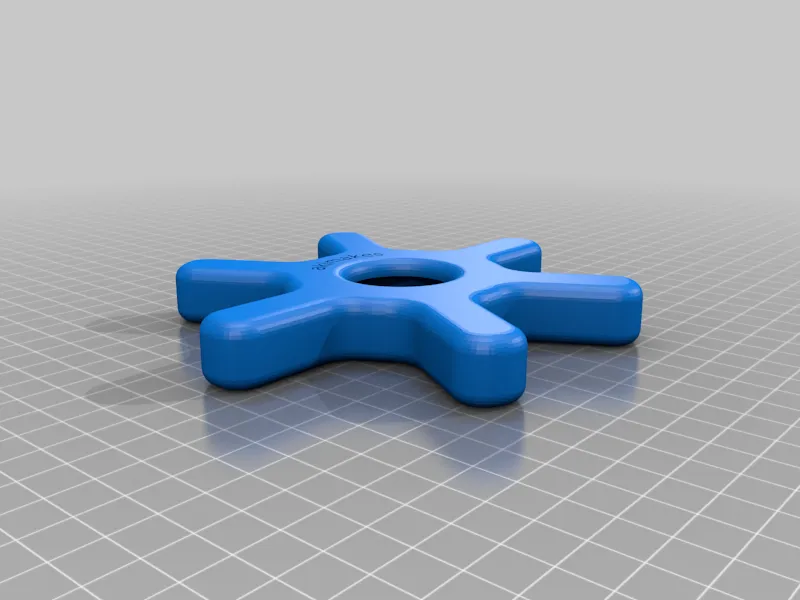 Nắp tay van d50mm hình hoa cho trẻ em